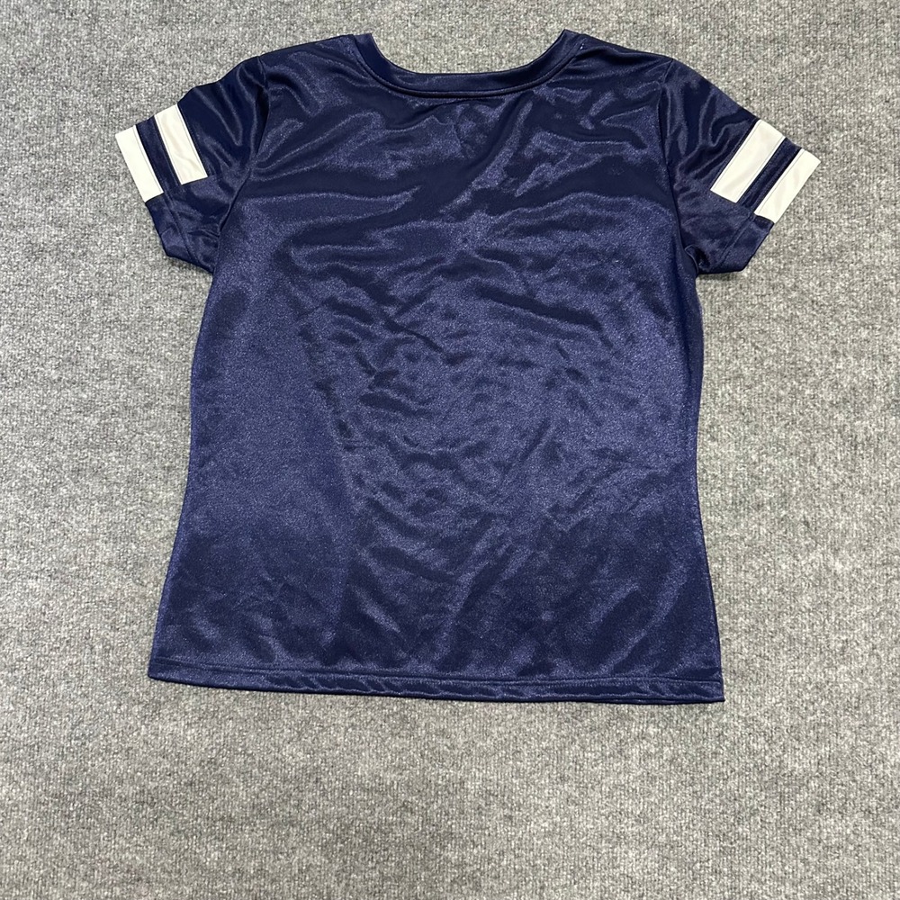 NFL Team Apparel Jersey Womens Size XL Navy Blue Denver Broncos V-Neck Athletic - Picture 6 of 7